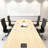Black Genuine Leather Office Chair With Aluminum Frame, Computer Desk Chair-1225760889