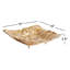 Arlene Aluminum Decorative Tray