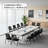 Mobile Folding Conference and Training Table Set-71284942