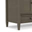 Meuble télé haut en bois massif 47 po Warm Shaker-1030916020