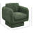 Horbal Chenille Fabric Swivel Accent Chair-88357516