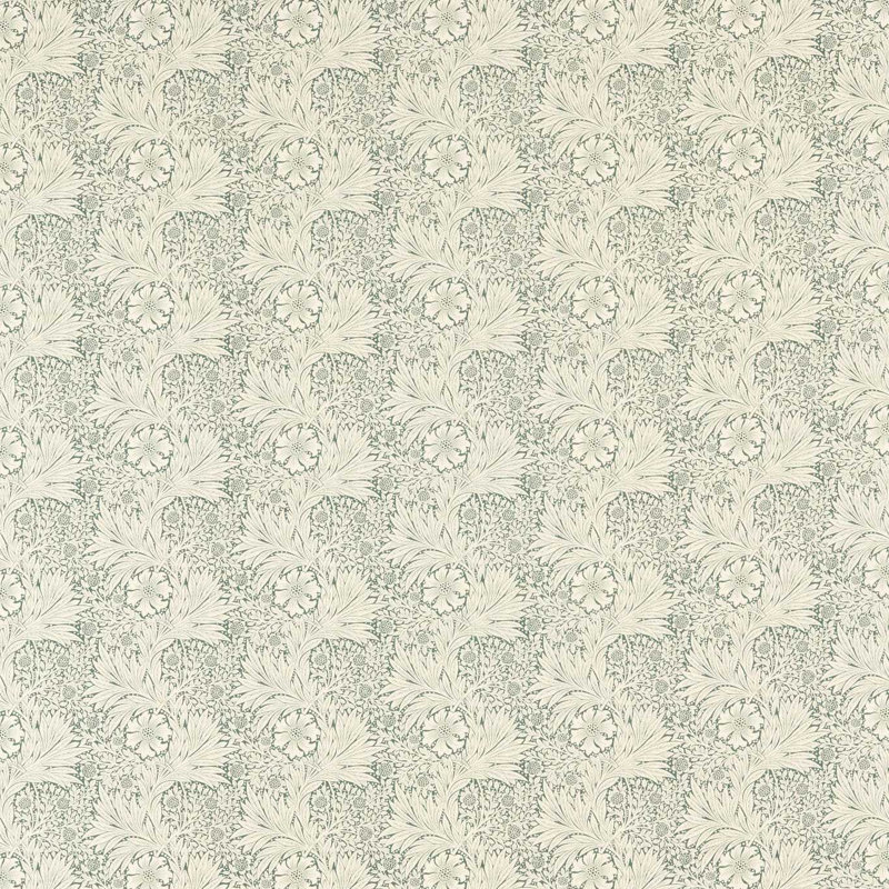 Marigold Fabric, Soft Teal
