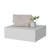 White Wall - Mounted Floating Nightstand: A Blend of Style and Function