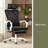 Mesh Office Chair With Footrest & Headrest-2108736607