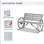Banc de parc en bois-772600788