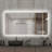 Bathroom Mirror With LED Lights, Anti-Fog, Lighted Vanity, 3 Color Dimmable, Wall Mounted | Gift Idea-753821875-753821882