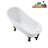 53.1'' x 25.6'' Soaking Acrylic Bathtub-72770162-76275072
