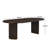 Oval Dining Table With Sturdy Double Pedestal-1343995392