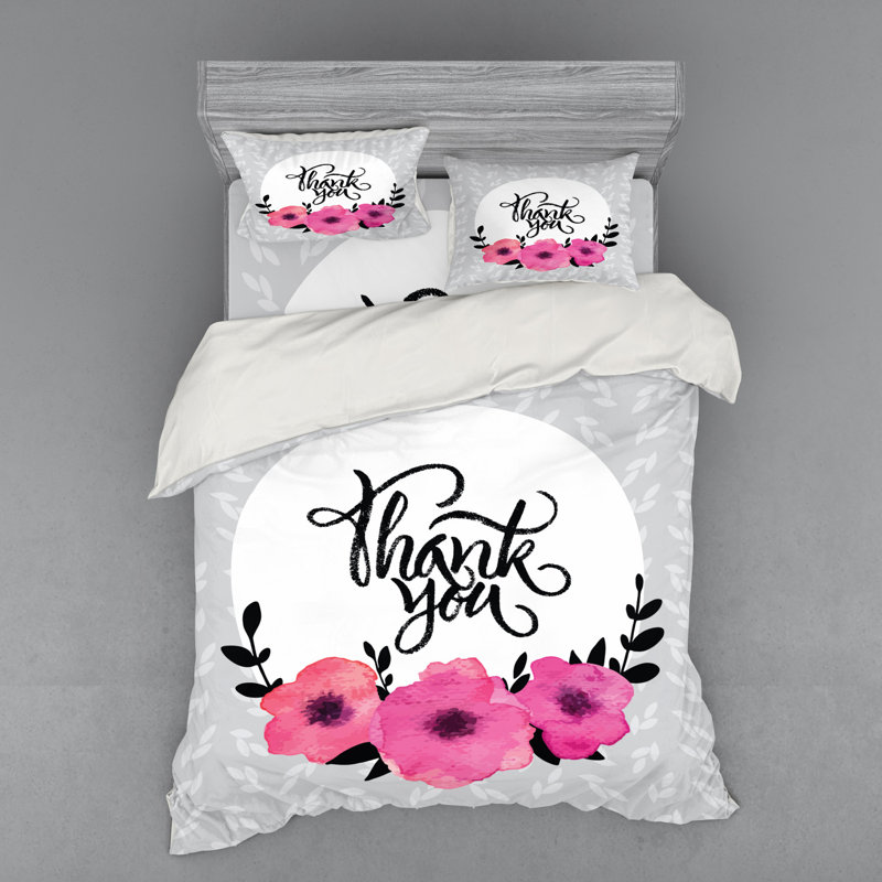 Farmhouse / Country Polyester Duvet Cover, Queen Duvet Cover + 3 Additional Pieces
