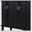 Armoire Mandschuric simple et simple en placage de bois massif Fraxinus-1007048507