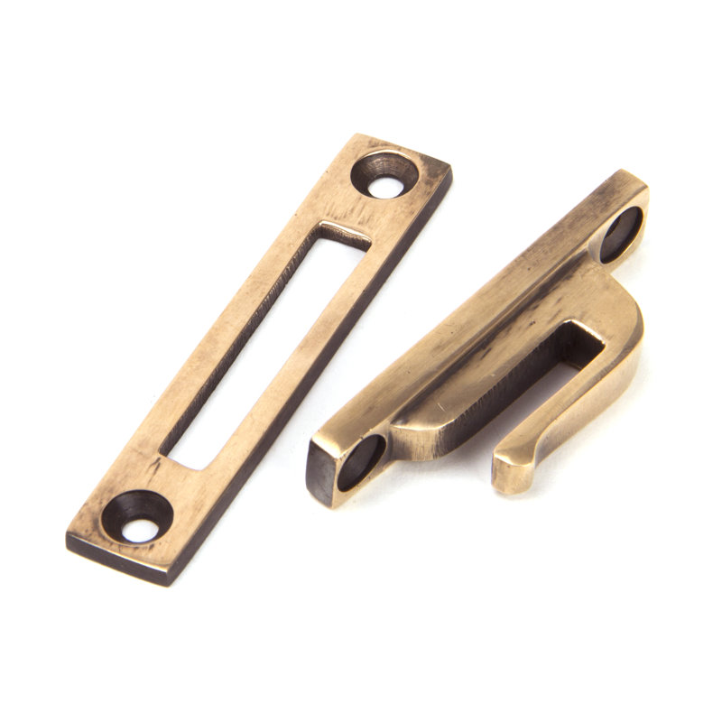 Locking Newbury Fastener, Polished Bronze