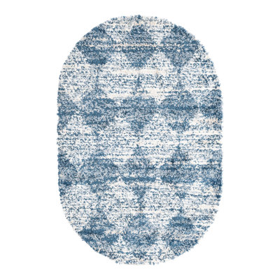 Serenity Shag Geometric Indoor Rug
