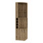 Bar moderne avec 8 casiers à vin - H 71,41 po x l 18,71 po x P 18,71 po-94239233