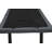 Weston Twin XL Dual-Motor Massage Adjustable Bed Base in Black and Grey