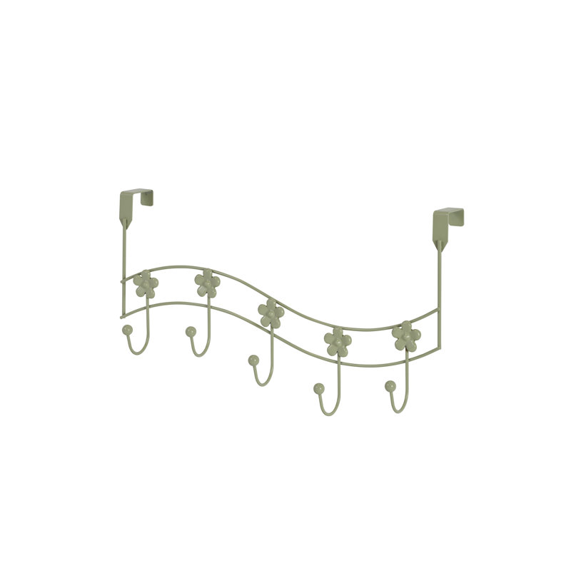 Flowers Over Door Storage Hooks, Sage