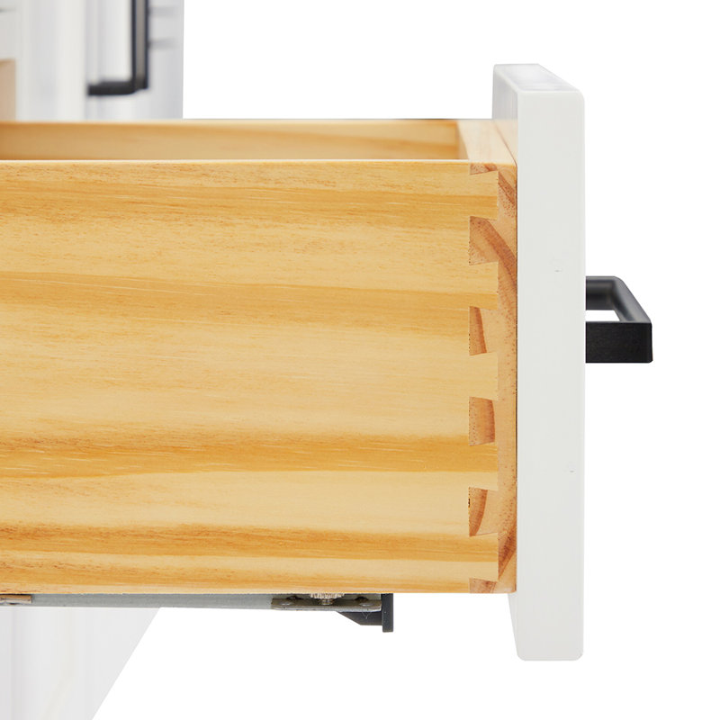 Base de meuble-lavabo simple 42 po Osoria, Blanc