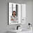 Elaris 9" Wall-Mounted Bathroom Cabinet-2069897718