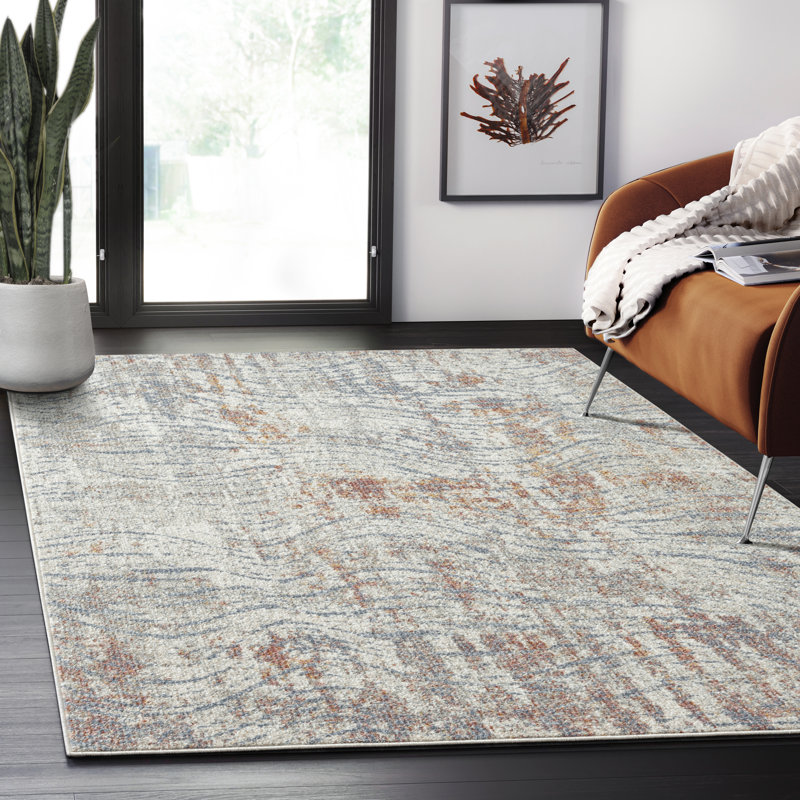 Tapis beige Diwa, Rectangle 6 pi x 9 pi