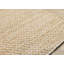 Tapis intérieur / extérieur à motif treillis ton sur ton / uni 5 pi x 8 pi (5 pi 3 po x 7 pi 7 po), beige crème, naturel - salon, chambre à coucher, salle à manger et cuisine-546122400