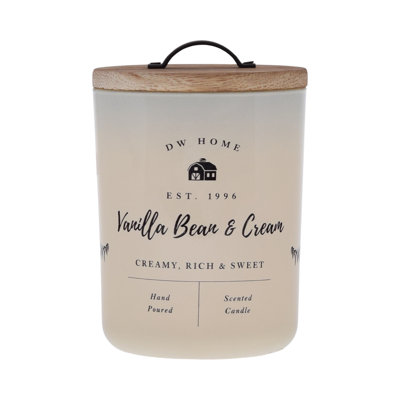Bougie parfumée vanille vanille et crème