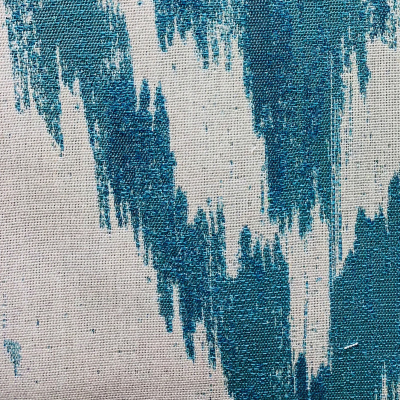 Teal Avalanche Square Indoor/Outdoor Pillow Cover & Insert, 16" x 16"
