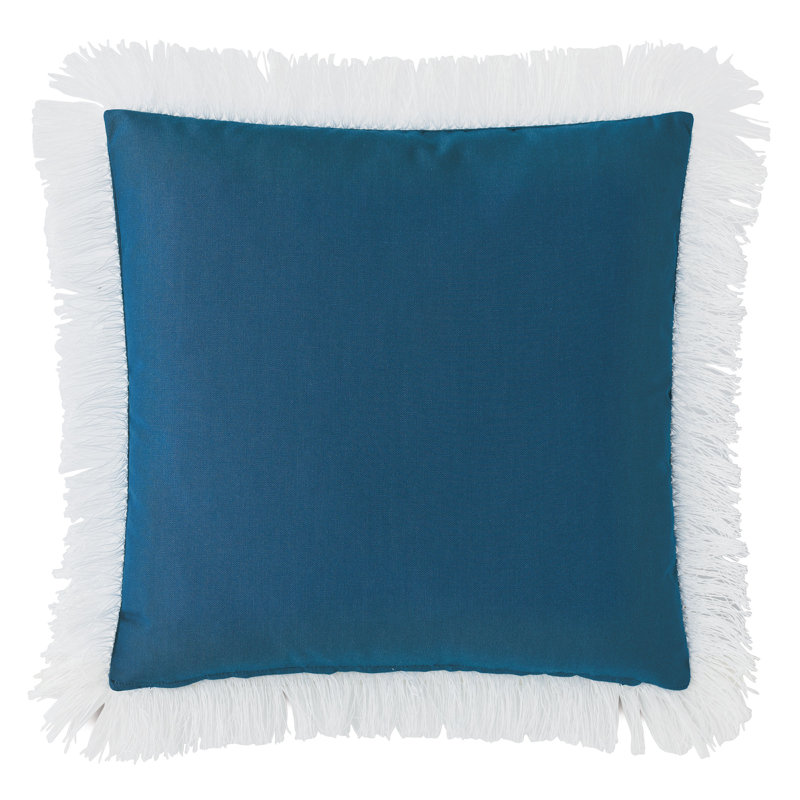 Palermo Square Indoor/Outdoor Pillow Cover & Insert, Sail Lagoon