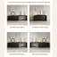 Meuble-lavabo double extensible 6 tiroirs Chente-1614626763