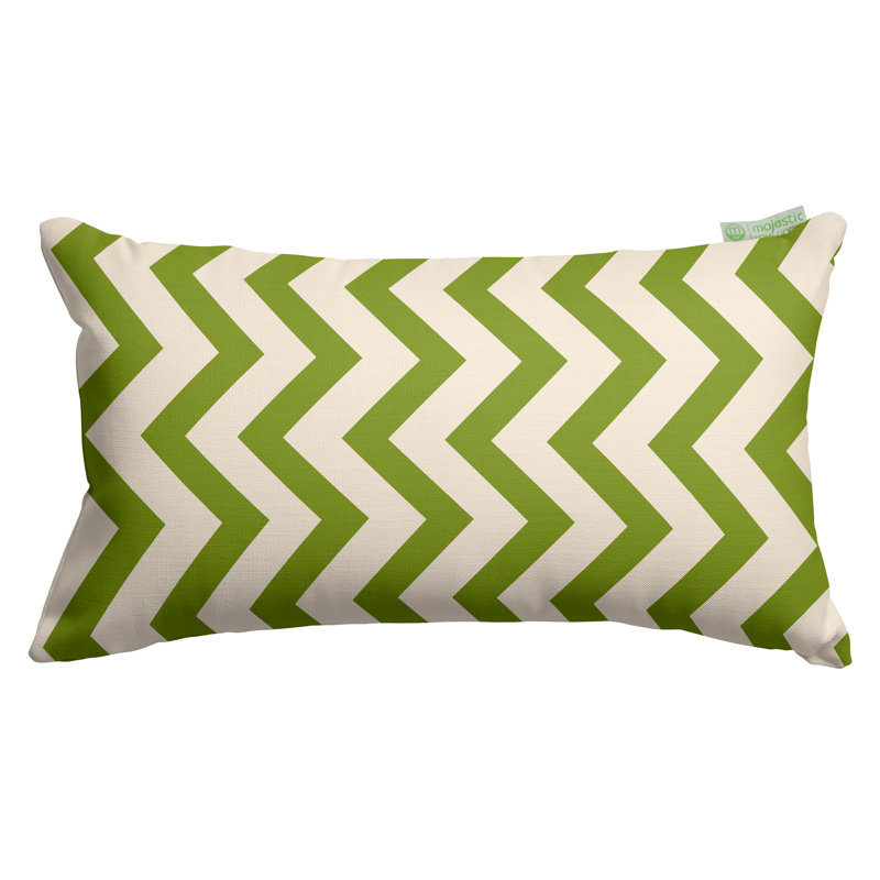 Coussin Zig Zag, Sauge