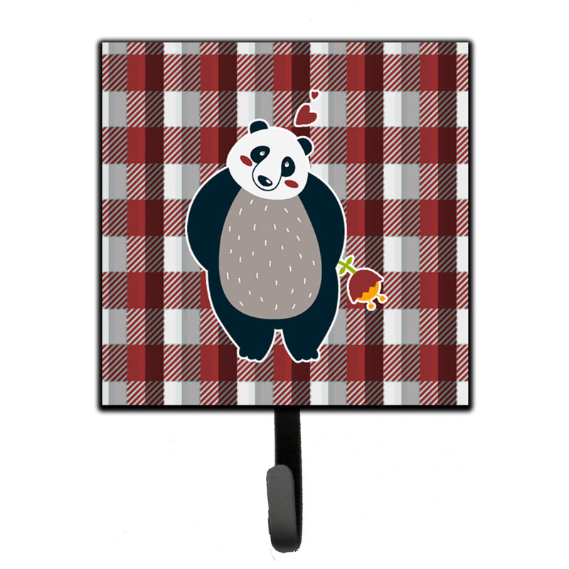 Organisateur de clés murales avec crochets de panda love love Hibah