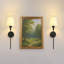 Applique murale 25 po à télécommande RVB traditionnelle / classique avec minuterie et gradation-961330723