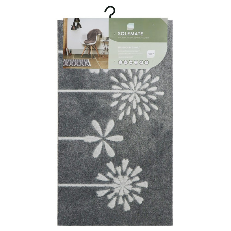 Hand Carved Non-Slip Indoor Doormat