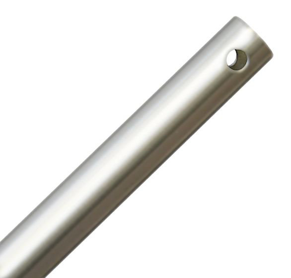 Anarkali Ceiling Fan Downrod in Chrome, Gray , 18'' H x 0.5'' W x 0.5'' D