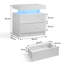 LED Nightstand with 2 Drawers-96799126
