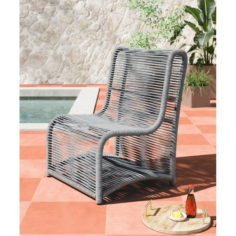Outdoor Armless Lounge Chair