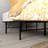 Steel Twin Platform With Black Finish - Heavy Duty, 14 Inch Tall, No Box Spring, 5 Minute Assembly Foundation , Spring Needed, Elevated,-1313961507
