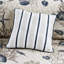 Literie Coastal pour lit simple - Collection de courtepointe en microfibre bleue avec coussins simple / simple TG