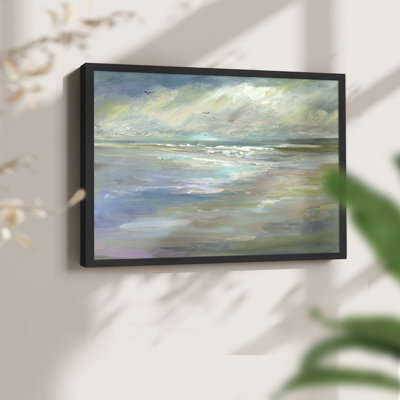 «Beach Light I», reproduction encadrée