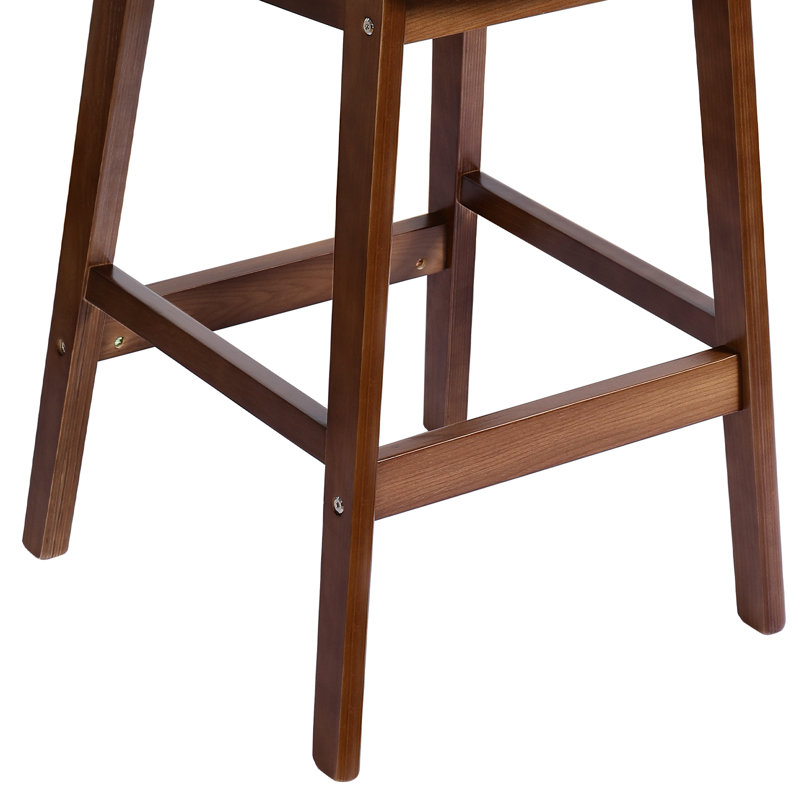 Tabouret de bar 25 po, Gris, Brun, 3