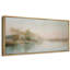 Art abstrait de paysage de lac, photos murales de Sereny campagne verte, impression numérique sur toile giclée sur toile-111653484-111653486