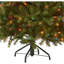 Sapin de Dunhill avec lumières multicolores