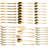 Mercer41 Skaneateles Stainless Steel Flatware Set - Service for 8-1610293474