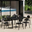6-Person Outdoor Rectangular Dining Set
