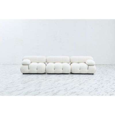 Gylfi Upholstered 114'' Reclining Sofa