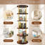 Bibliothèque rotative à 5 niveaux