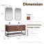 Ensemble de meuble-lavabo double autoportant Mahon-1087844894-1087801891