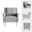 Chaise Mid-Century - Pieds en métal