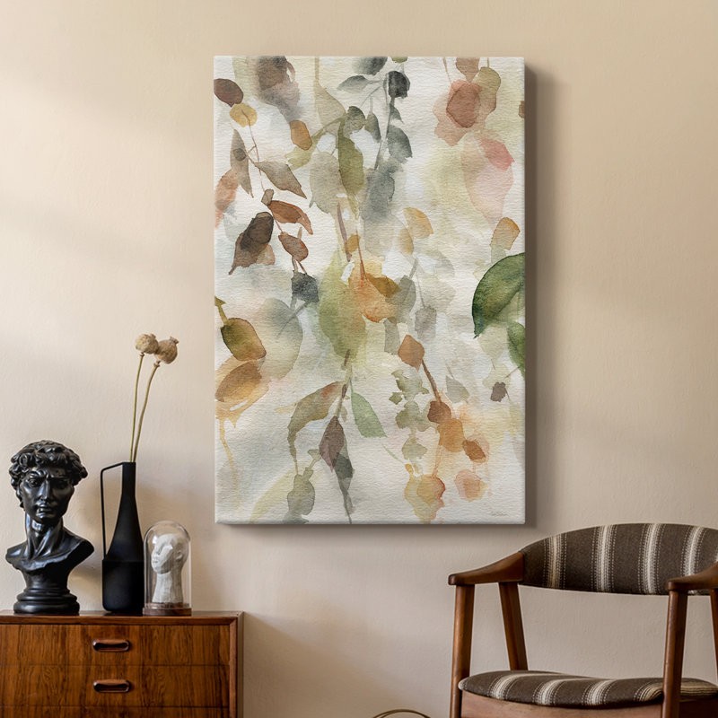 Cascade de la nature II - galerie Cavas sur mesure, H 12 po x l 8 po