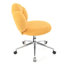 Fauteuil pivotant à 360 ° en tissu et réglable en hauteur pour différents réglages, ergonomique semi-enveloppé, cinq, coussin de 4,3 pouces, siège de 16,1 à 19,3 pouces,-131366389