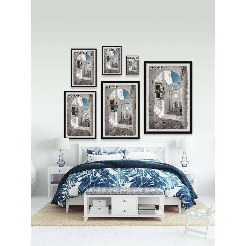 «White Arches», reproduction encadrée, H 12 po x l 8 po