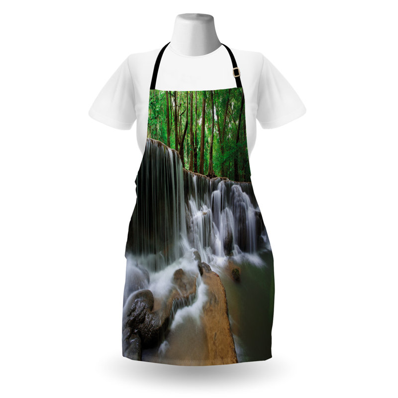 No Pattern Bib Apron
